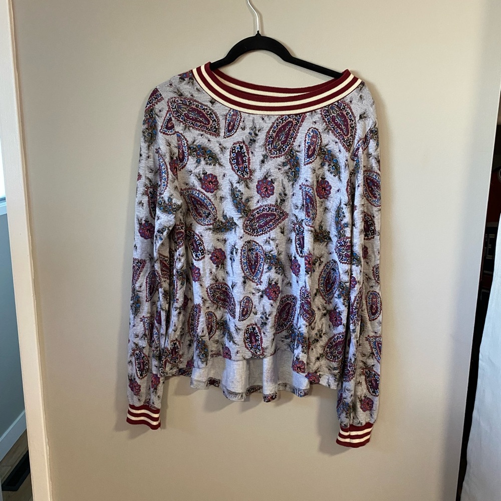 T.la paisley shirt